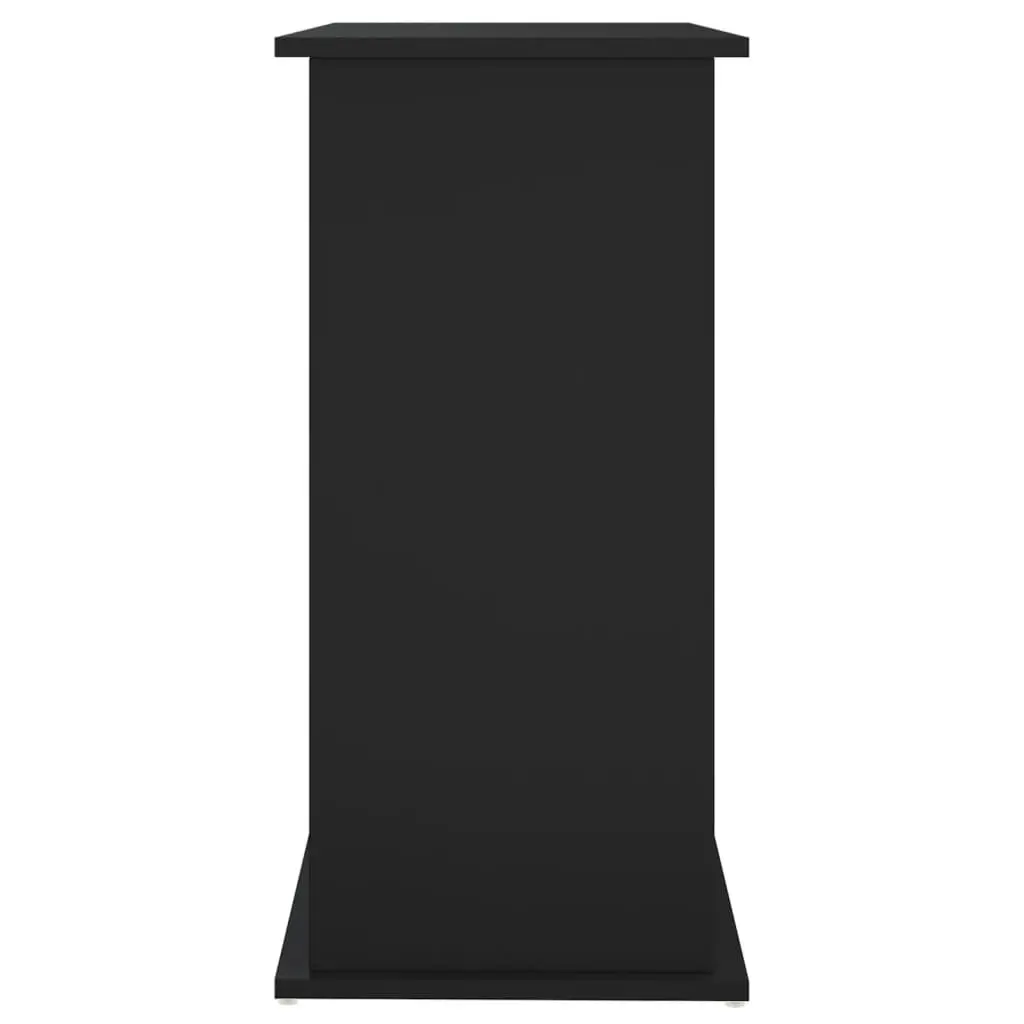 Aquarium Stand Black 81x36x73 cm Engineered Wood 833624