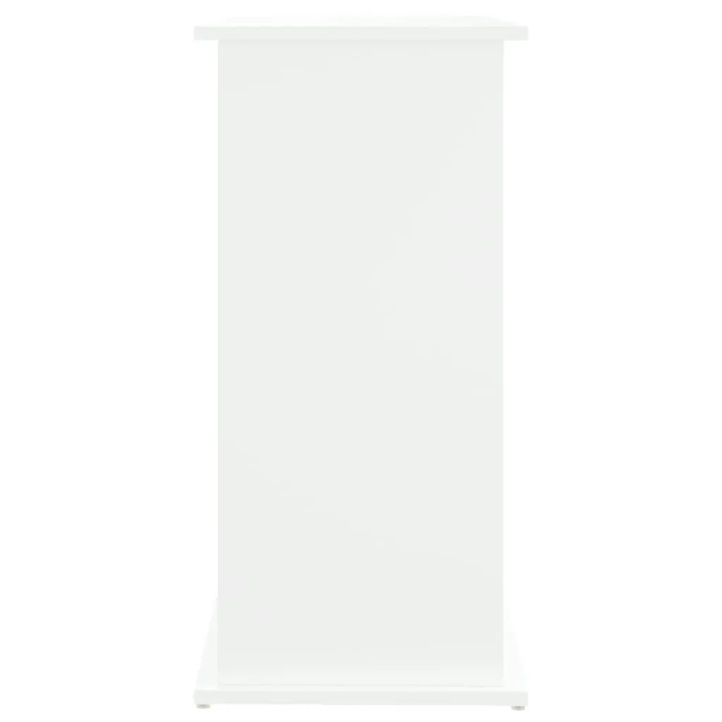 Aquarium Stand White 81x36x73 cm Engineered Wood 833623