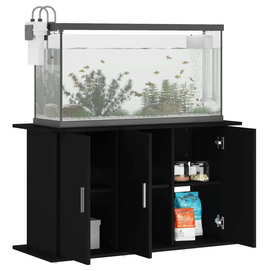 Aquarium Stand Black 101x41x58 cm Engineered Wood 833632