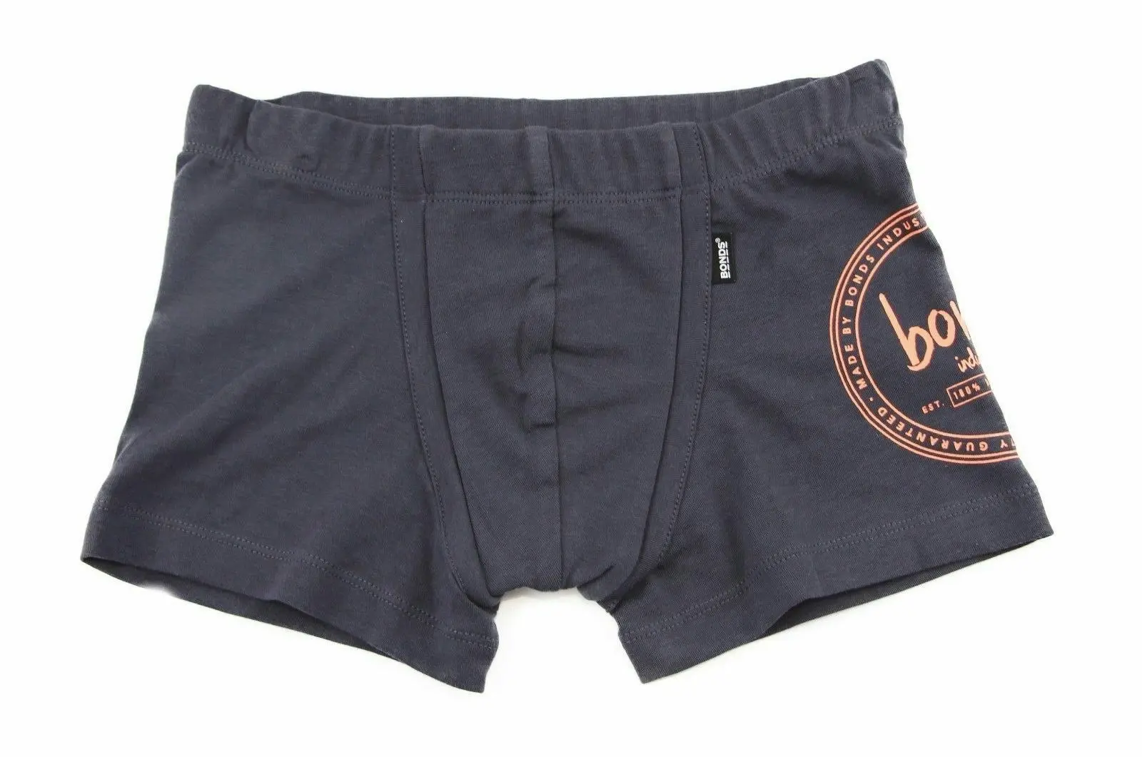 Bonds Boys Fit Trunks Underwear Boyleg Wideband Black Blue White Orange