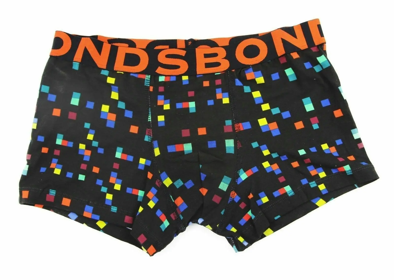 Bonds Boys Fit Trunks Underwear Boyleg Wideband Black Blue White Orange