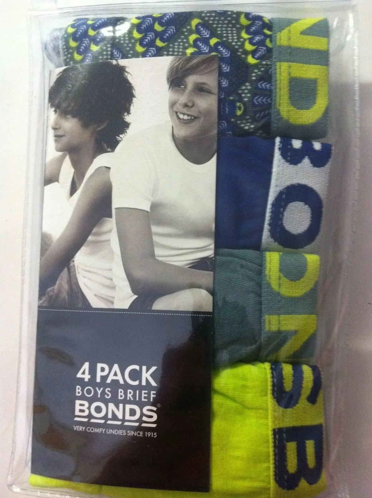 Boys 8 Pairs Bonds Underwear Kids Undies Assorted