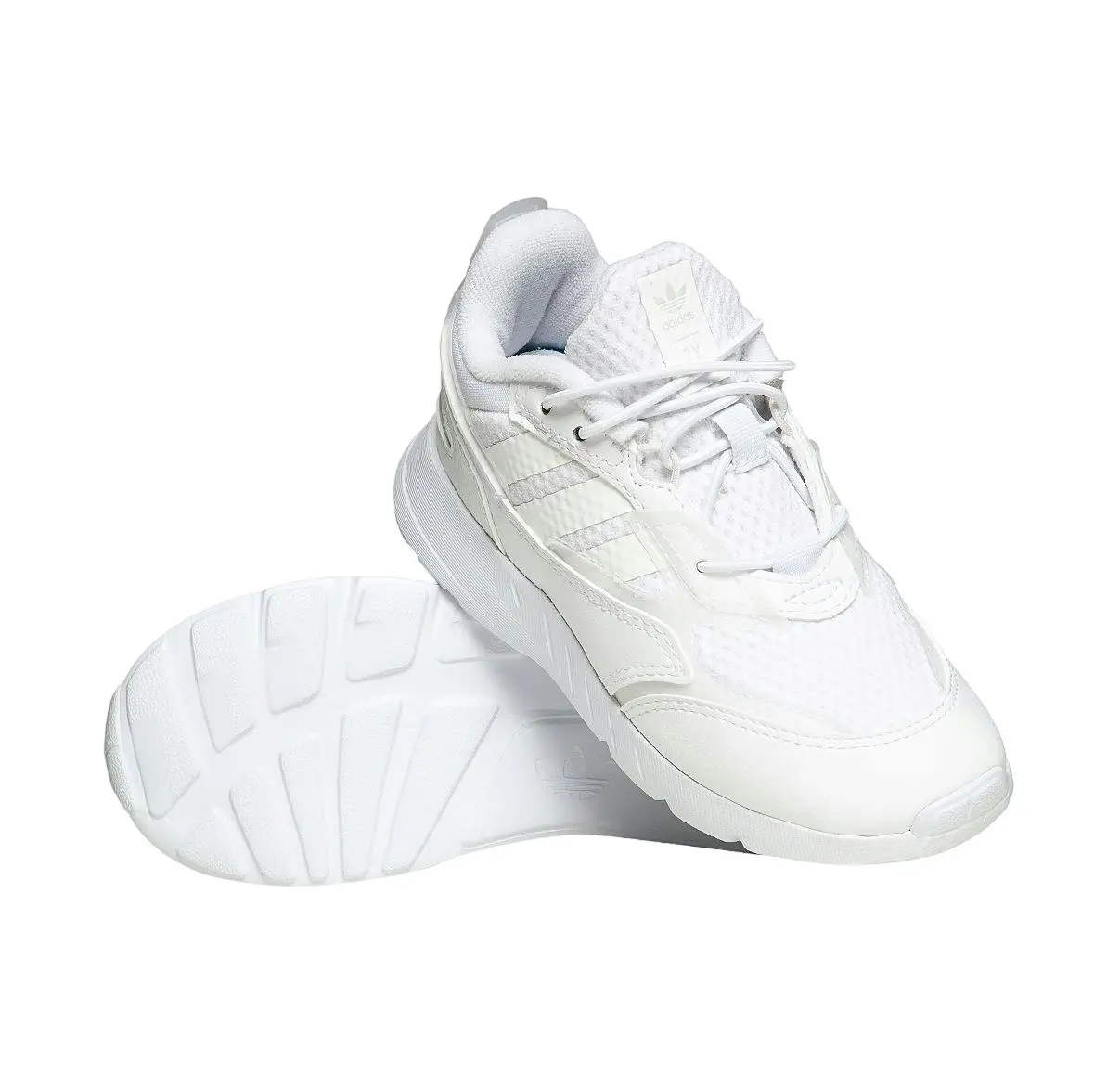 Adidas Originals Kids Zx 1K 2.0 Toddler Unisex White Athletic Shoes