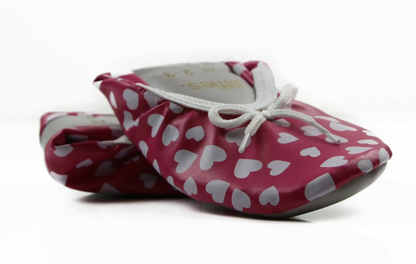 Grosby Girls Kids Jiffies Girl Ballet Dance Flat Slipper Shoes - All Colours