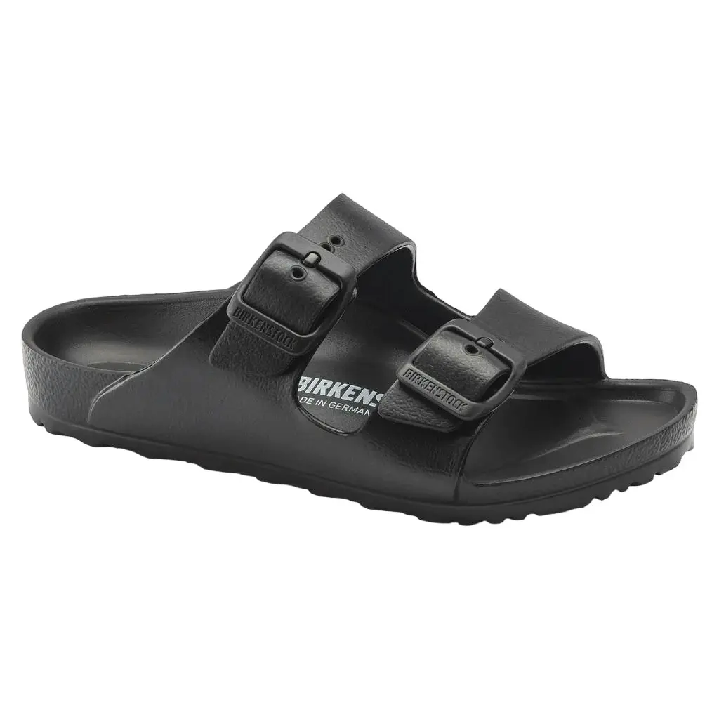 Kids Birkenstock Arizona Eva Black Slip On Sandals