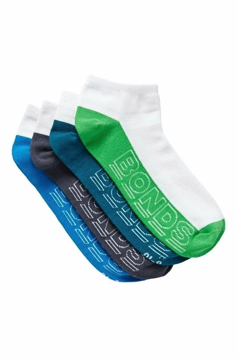 10 Pairs Mens Bonds Low Cut Sports Ankle Gym Running Cushioned Active Socks