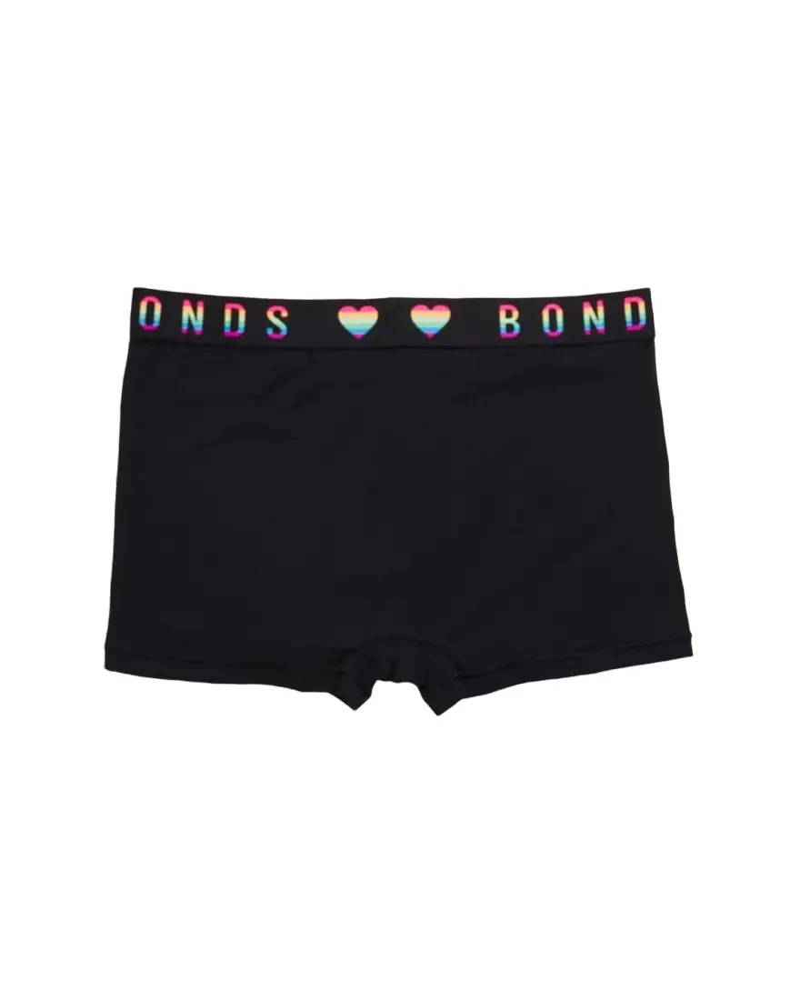 10 x Bonds Mens Guyfront Pride Trunk Underwear Undies Black