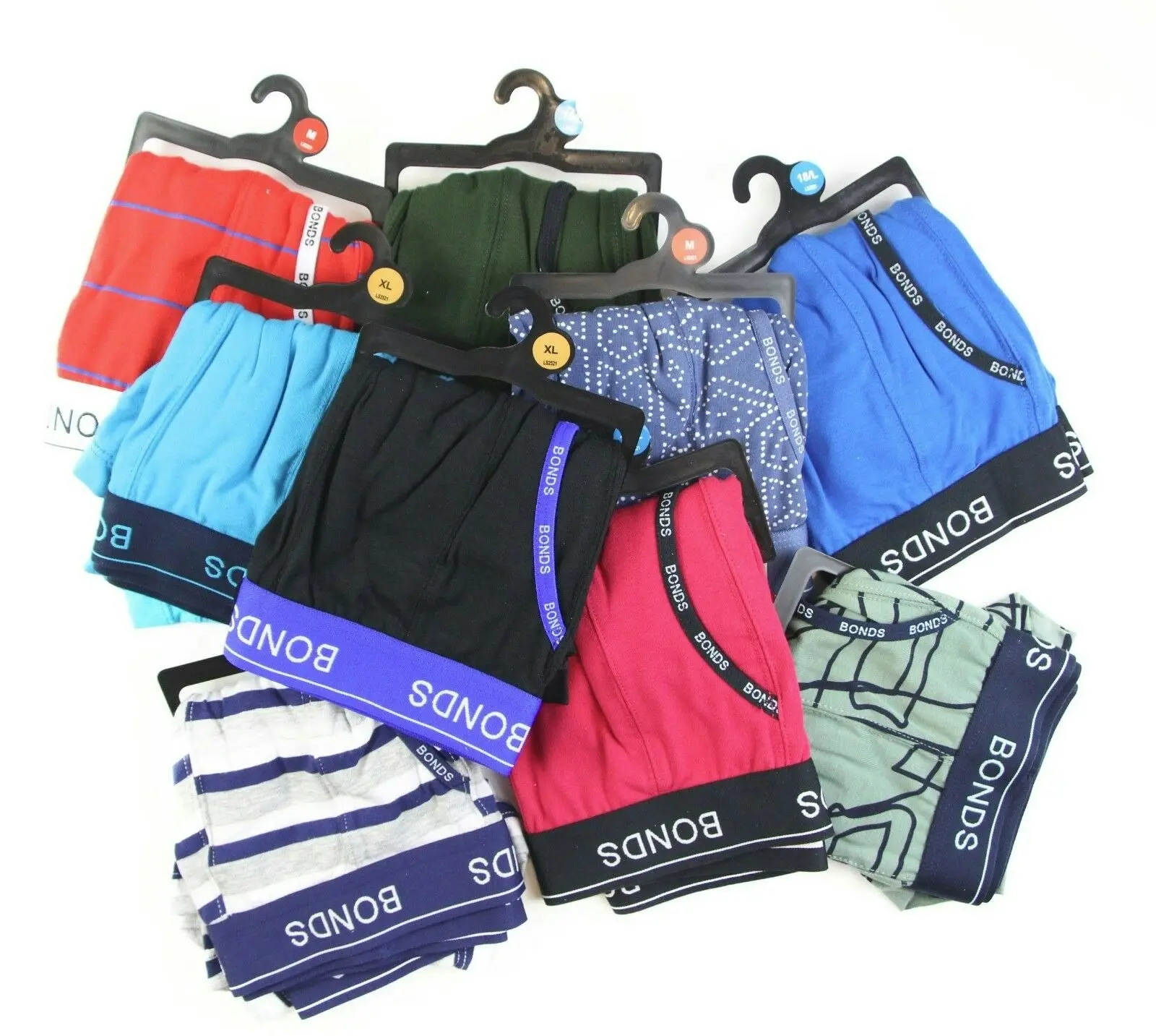 5-20 Pairs X Mens Bonds Underwear Guyfront Trunks Briefs Boxer Shorts