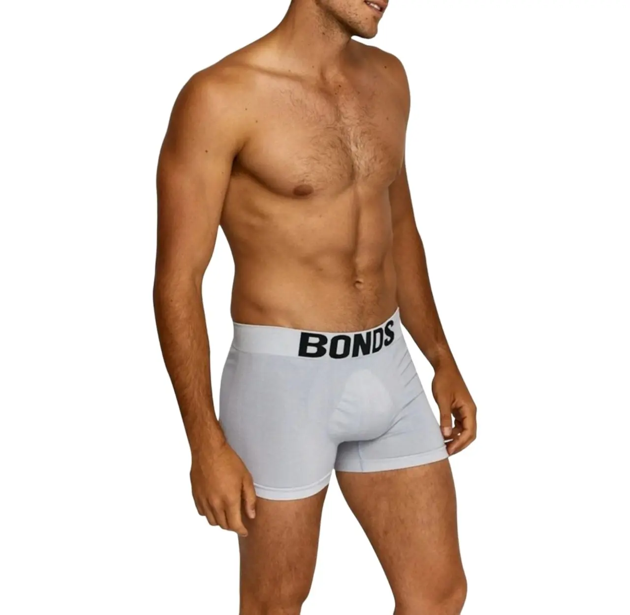 15 X Bonds Mens Seamless Black/ Grey/ Navy Trunk Underwear