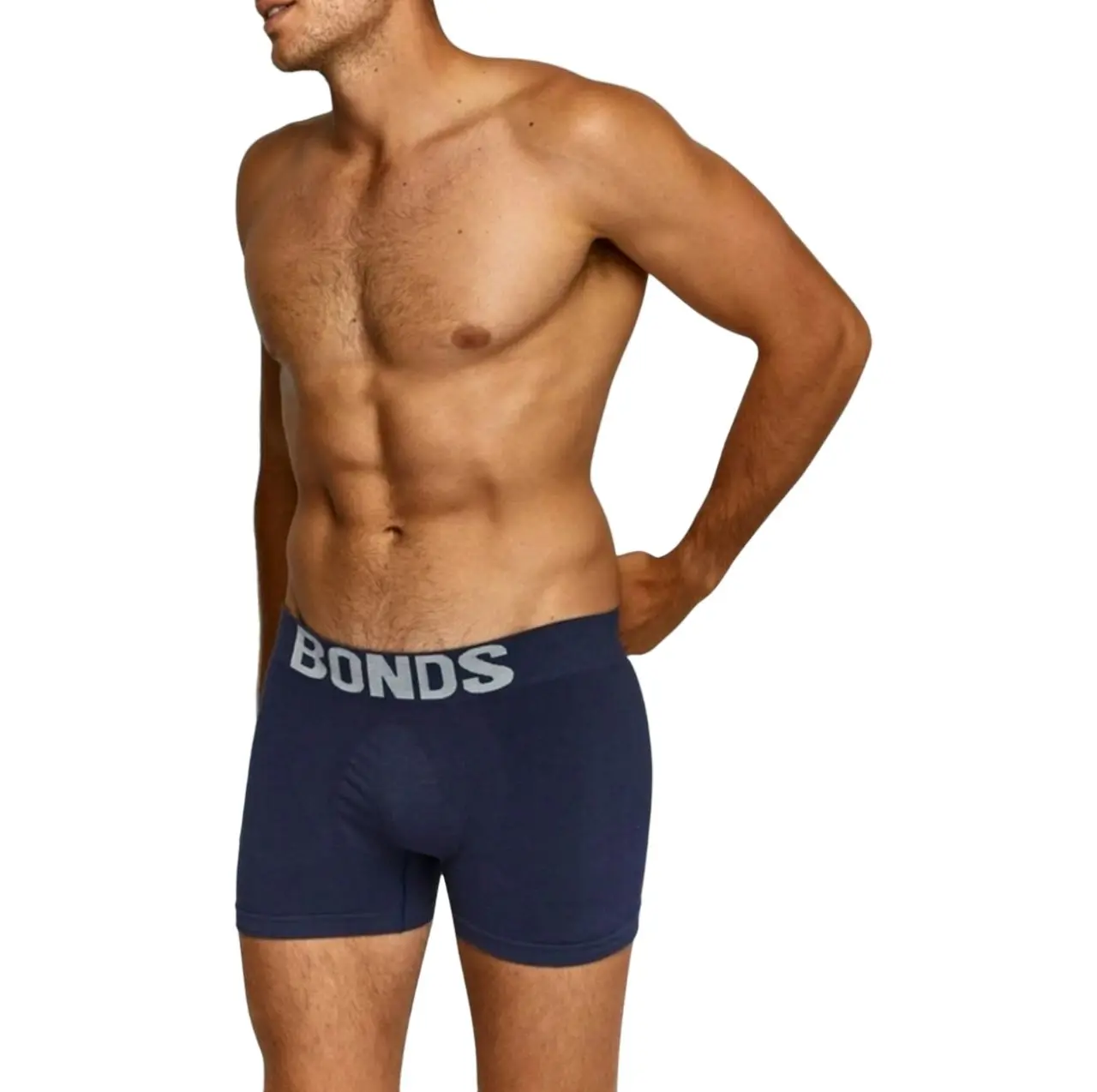 15 X Bonds Mens Seamless Black/ Grey/ Navy Trunk Underwear