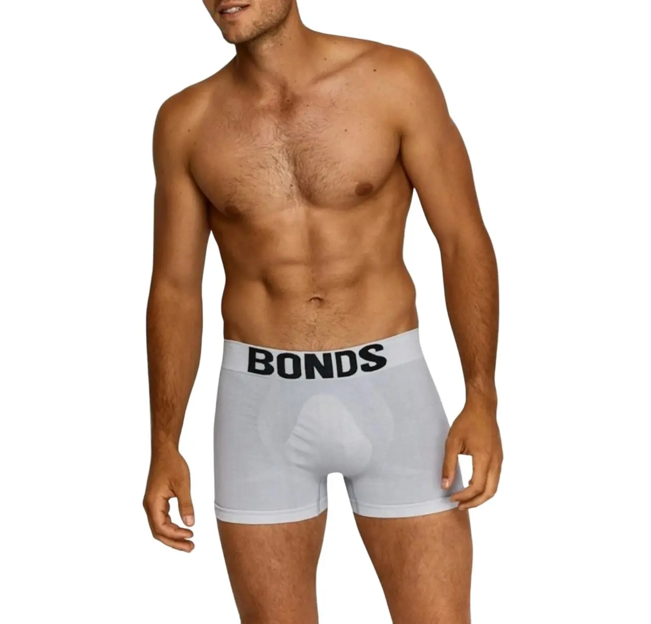 15 X Bonds Mens Seamless Black/ Grey/ Navy Trunk Underwear