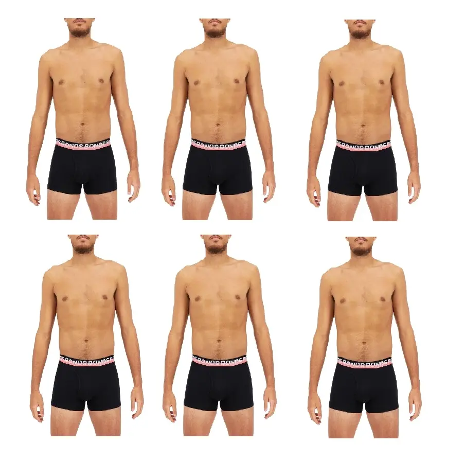 6 x Mens Bonds Stretchables Everyday Trunks Underwear