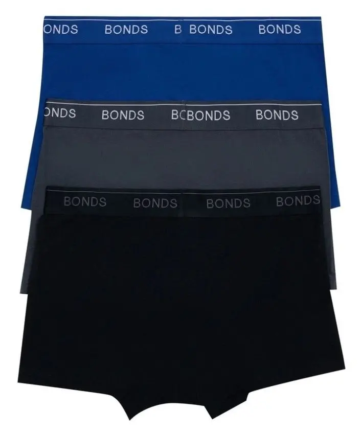 15 X Bonds Mens Guyfront Luxe Trunk Underwear - 11K