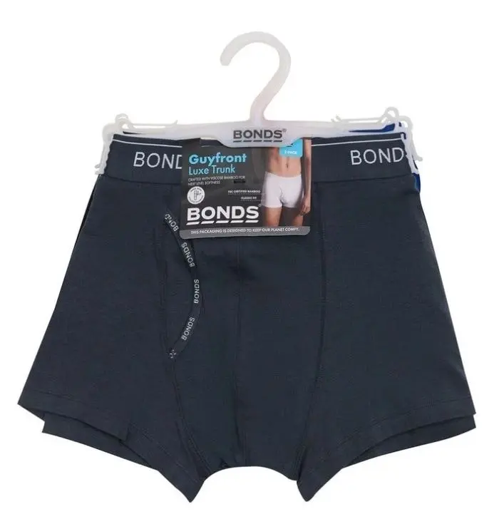 15 X Bonds Mens Guyfront Luxe Trunk Underwear - 11K