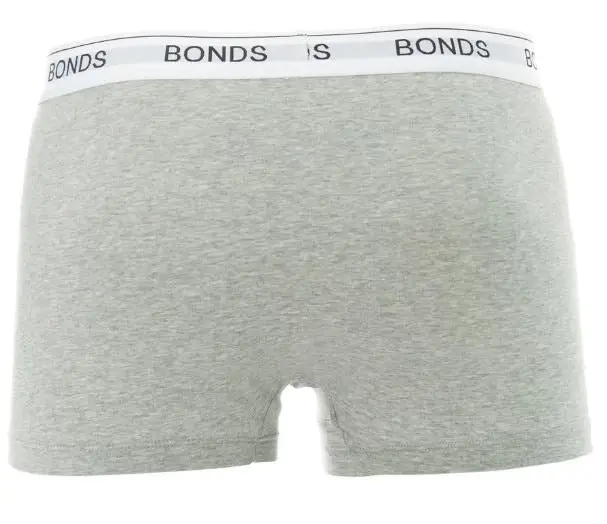 12 X Mens Bonds Guyfront Trunks Underwear Undies Grey Marle