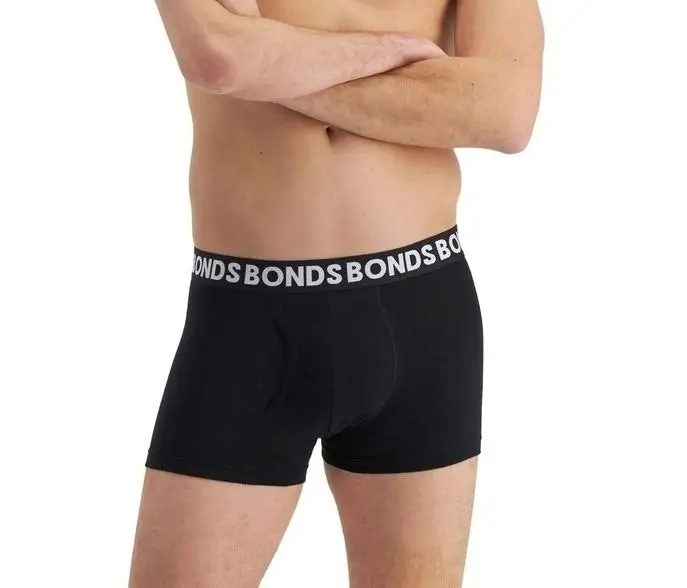 15 X Mens Bonds Everyday Trunks Underwear Blue / Black