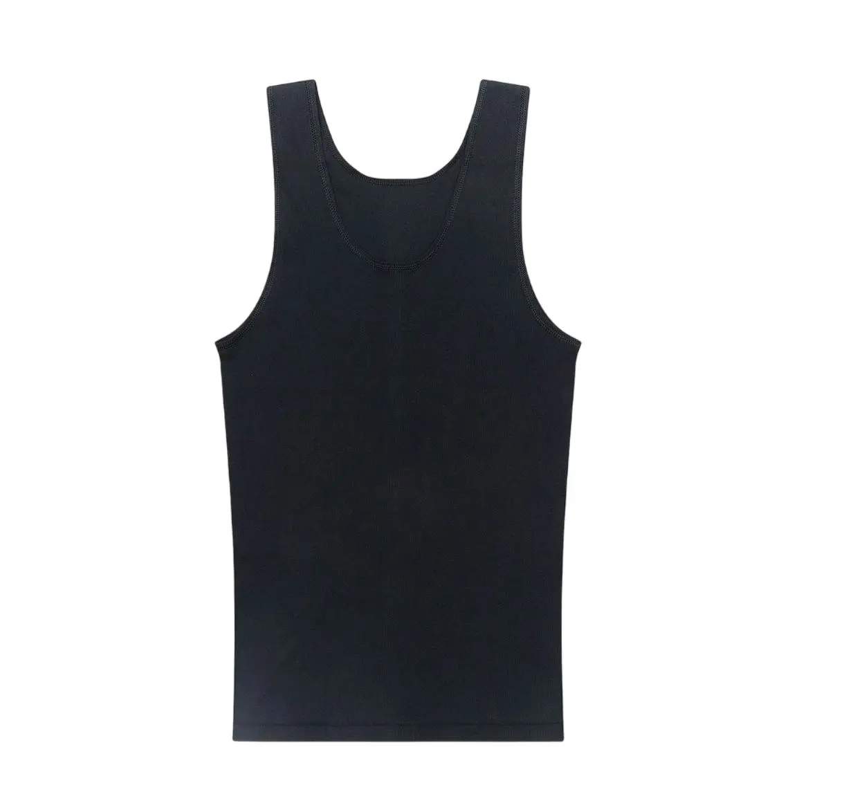 2 x Bonds X-Temp Black Mens Chesty Cotton Plain Singlet Vest Tank Top