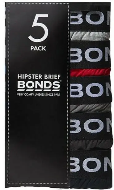 Bonds Mens 20 Pairs Hipster Cotton Underwear Mens Briefs Pairs