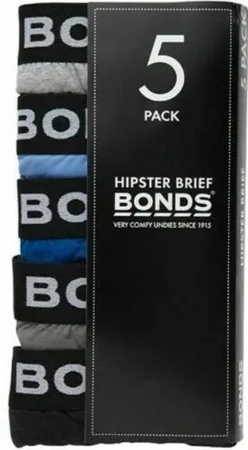 Bonds Mens 15 Pairs Hipster Cotton Underwear Mens Briefs Pairs