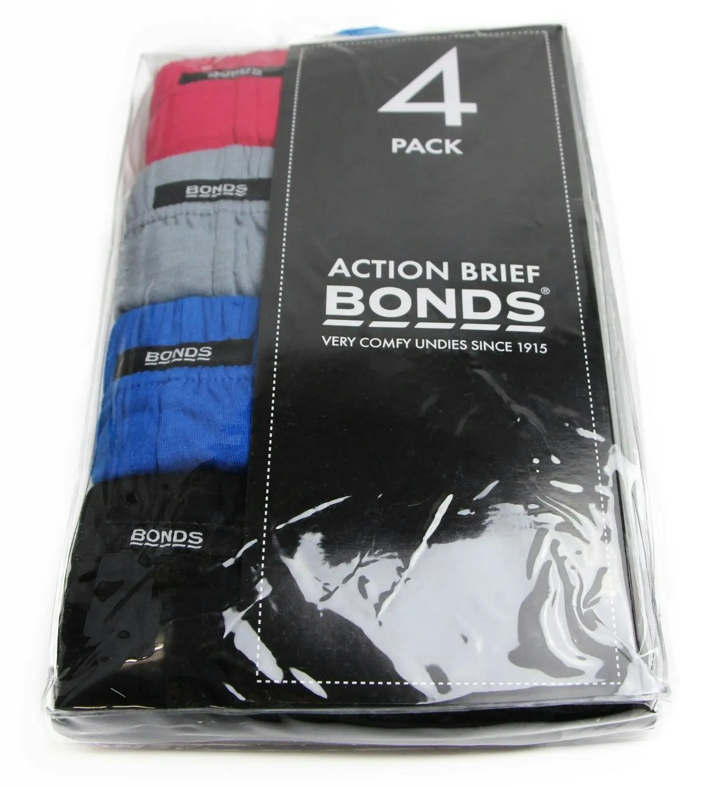 Mens Bonds 4 Pairs Action Hipster Briefs Brief Jocks Underwear - Choose Your Pairs