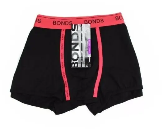 Mens Bonds U Front Trunks Trunks Underwear Jocks Shorts Ufront Black Blue Red