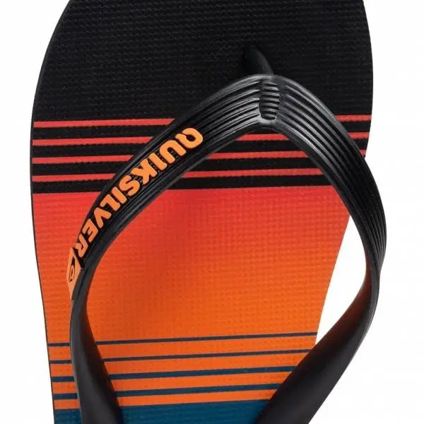 5 x Mens Quicksilver Black/ Orange/ Blue Skyline Java Flip Flops Thongs