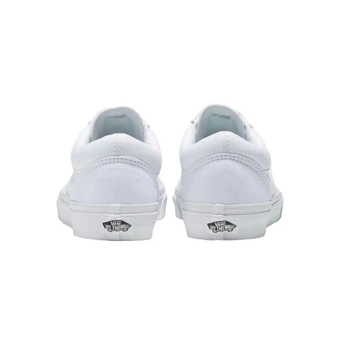 Unisex Vans Old Skool True White Lace Up Shoes