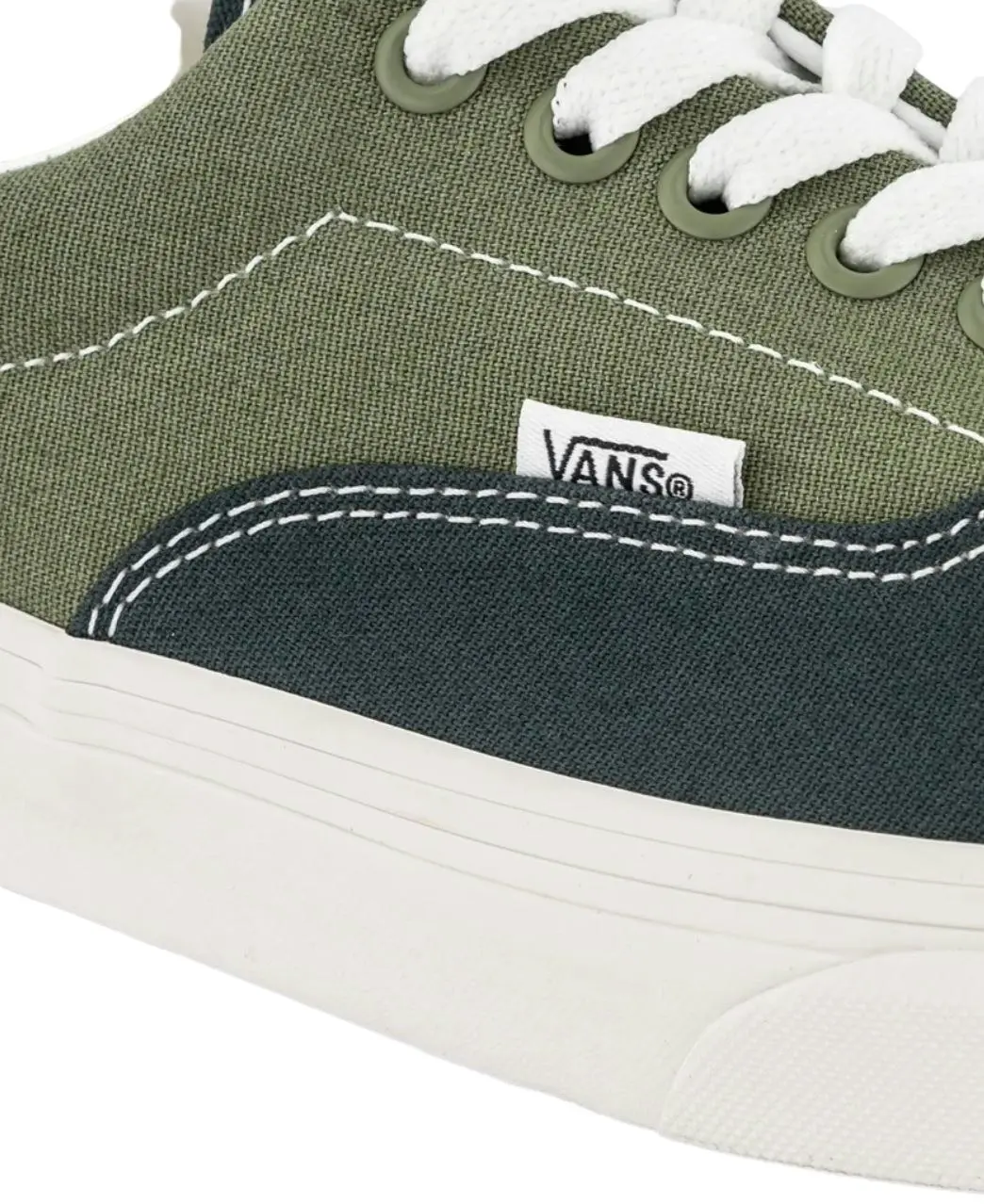 Unisex Vans Era Tri-Tone Green Lace Up Shoes