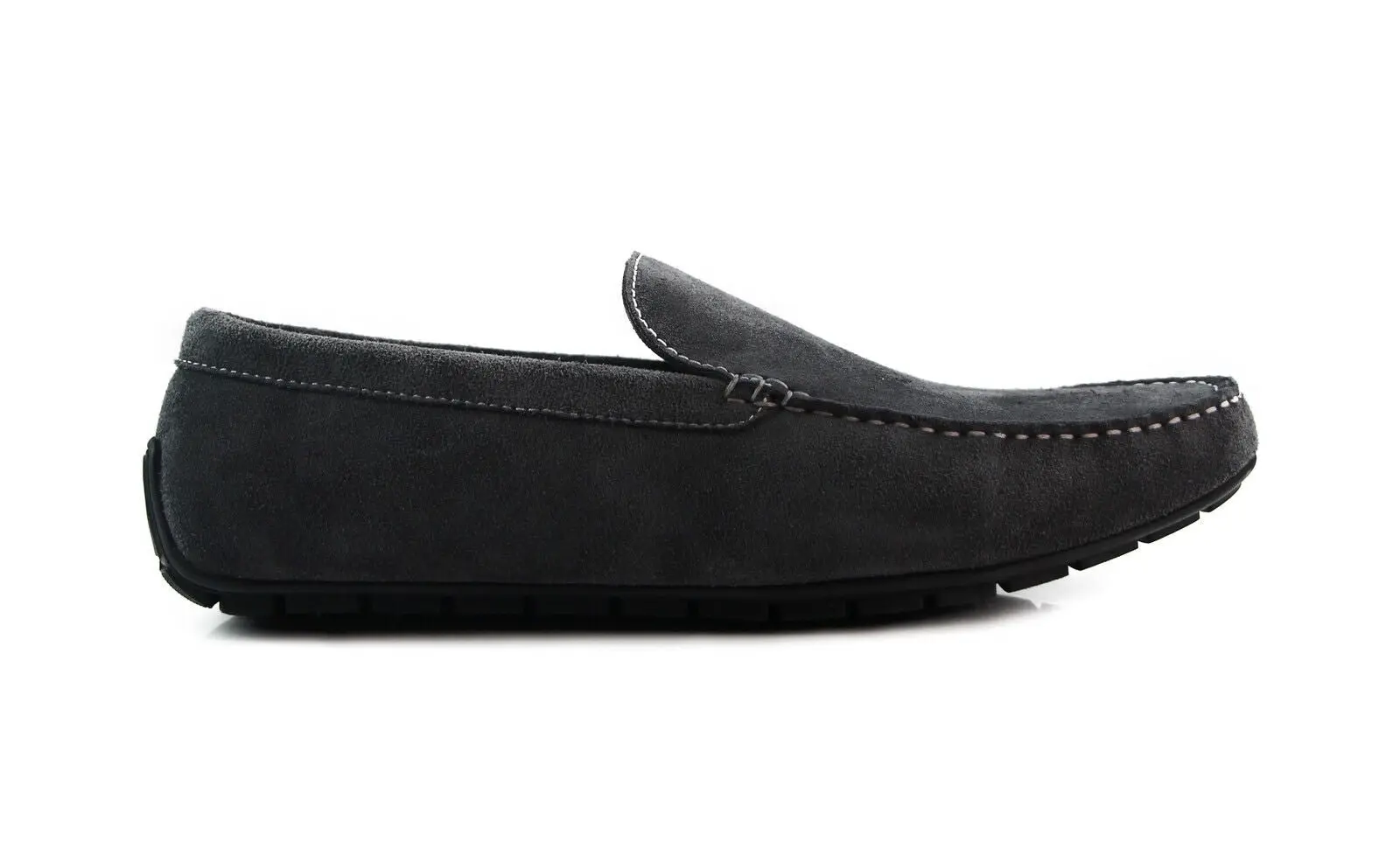 Zasel Zenon Mens Suede Leather Casual Plain Boat Deck Loafers Shoes