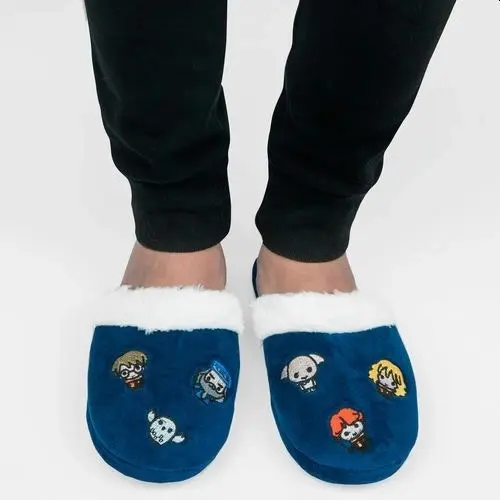 3 x Mens Womens Harry Potter Starry Night Kawaii Slippers Dark Blue