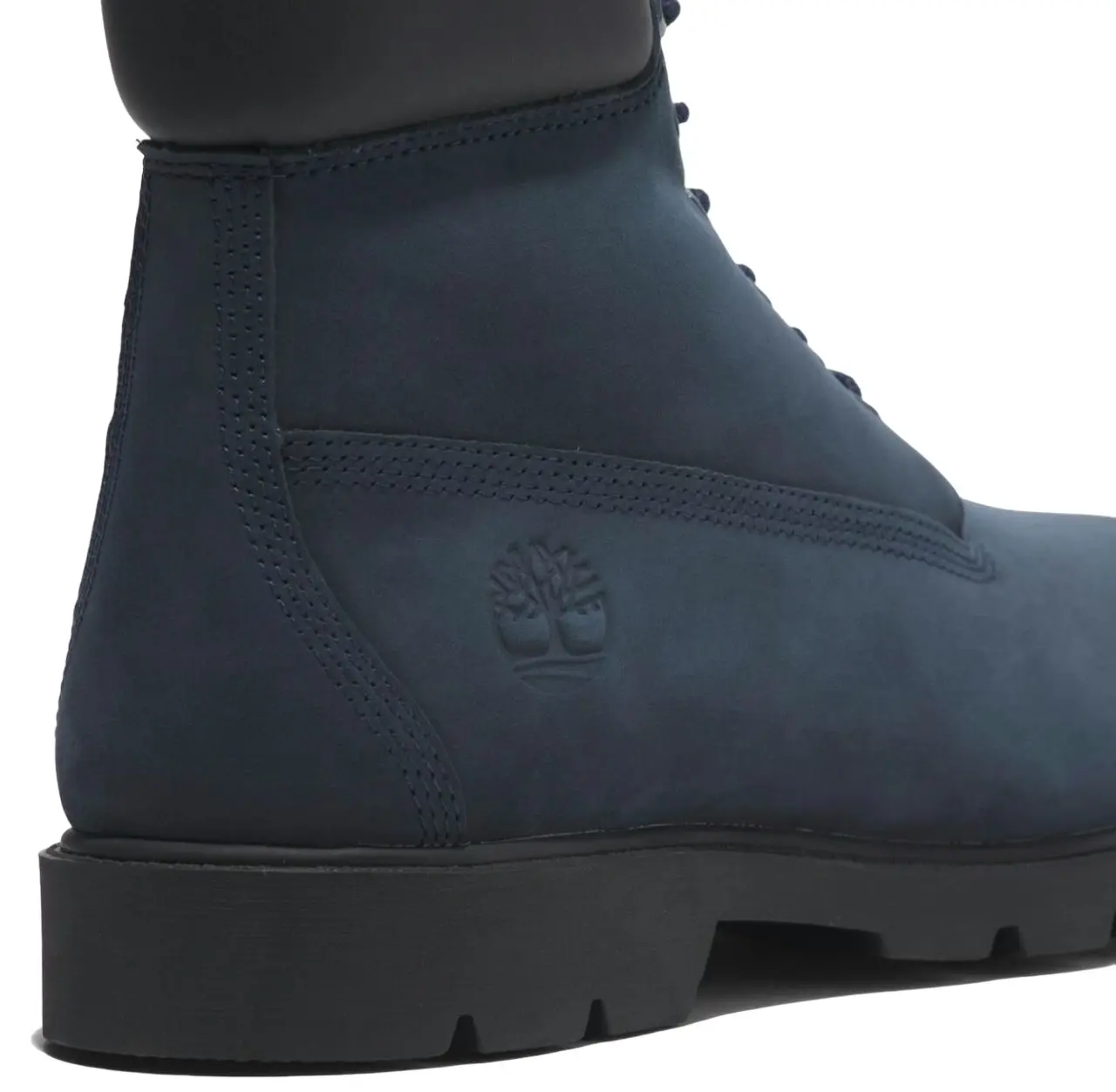 Mens Timberland Classic 6-Inch Waterproof Dark Blue Nubuck Boot