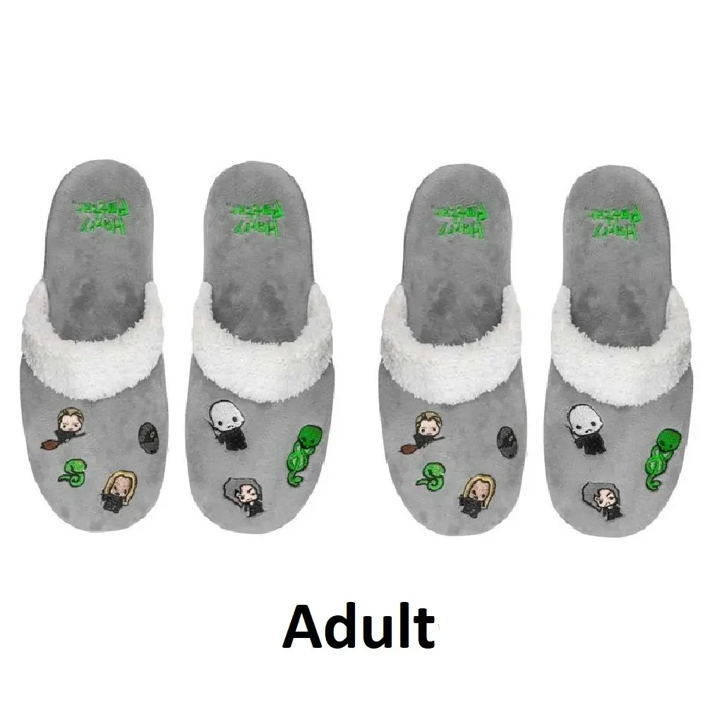 2 Pairs Unisex Adults/Kids Harry Potter Kawaii Slippers