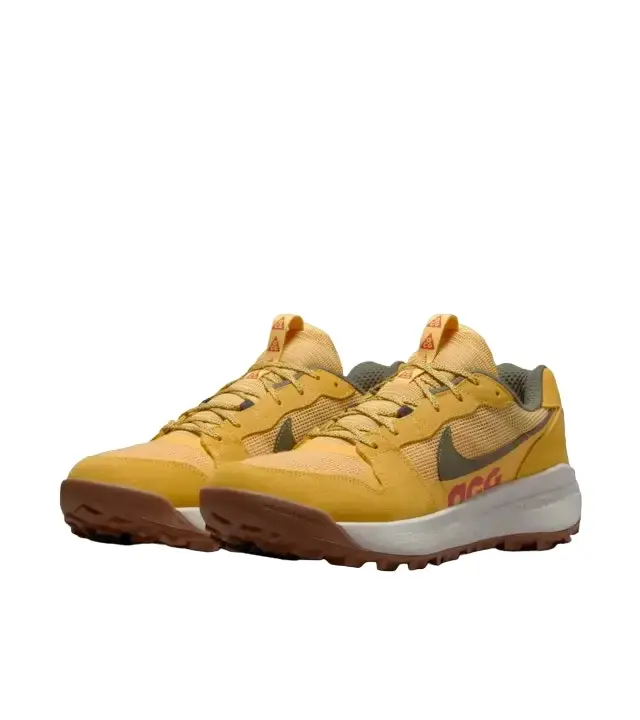 Mens Nike Acg Lowcate Solar Flare/ Cargo Khaki Shoes