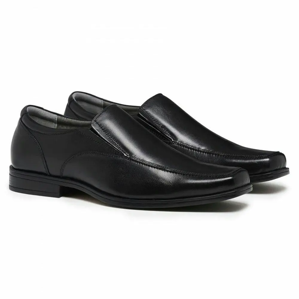 Mens Julius Marlow London Black Leather Work Slip On Formal Dress Shoes