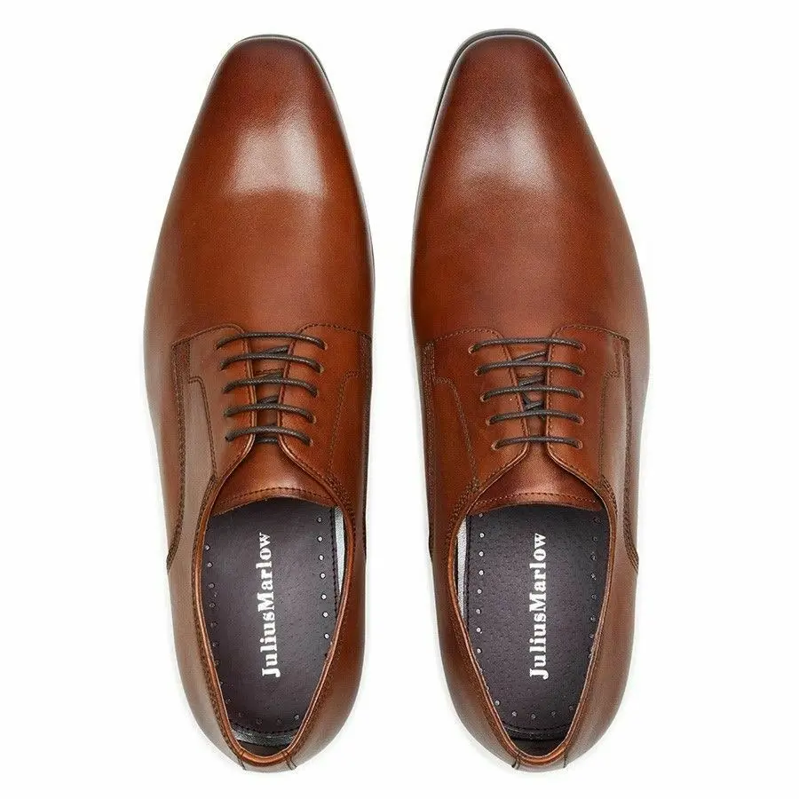 Mens Julius Marlow Jaunt Cognac Lace Up Dress Formal Shoes