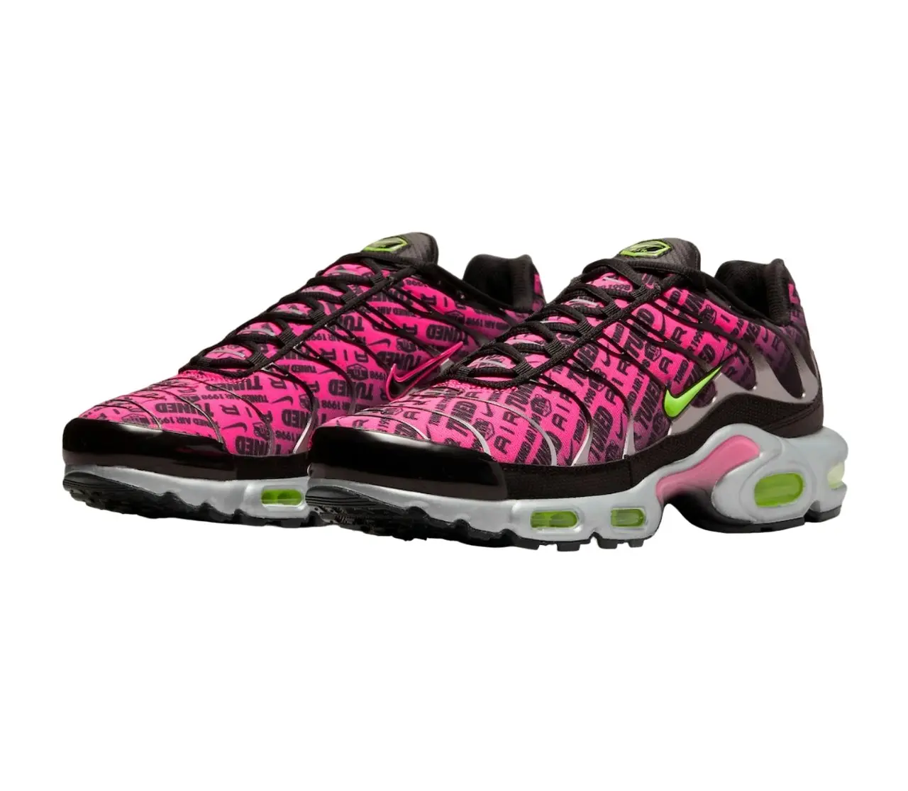 Mens Nike Air Max Plus Mercurial Tn Xxv Black/ Pink Athletic Shoes