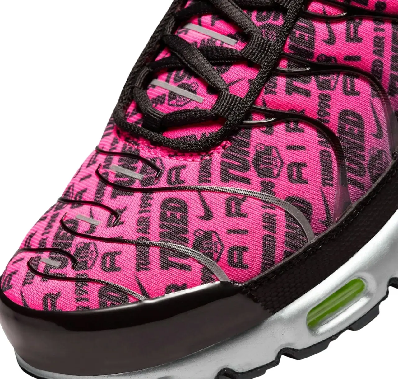 Mens Nike Air Max Plus Mercurial Tn Xxv Black/ Pink Athletic Shoes