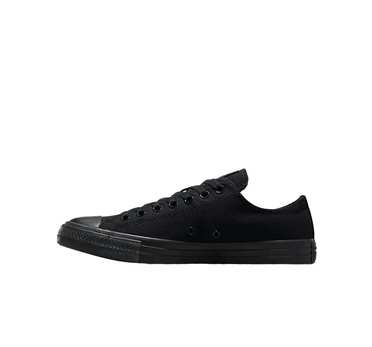 Unisex Converse Chuck Taylor All Star Classic Low Top Black Monochrome Shoes