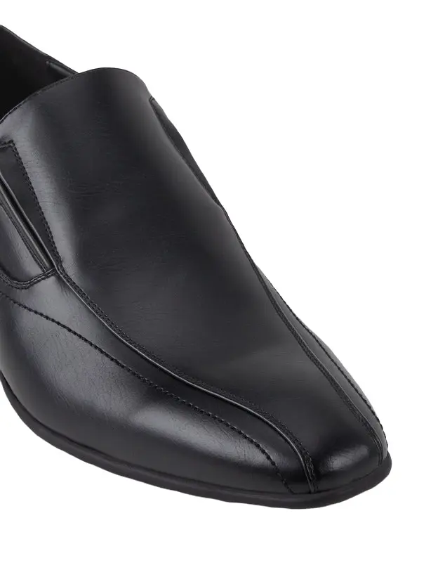 Mens Jm Julius Marlow Orlando Black Work Slip On Formal Dress Shoes