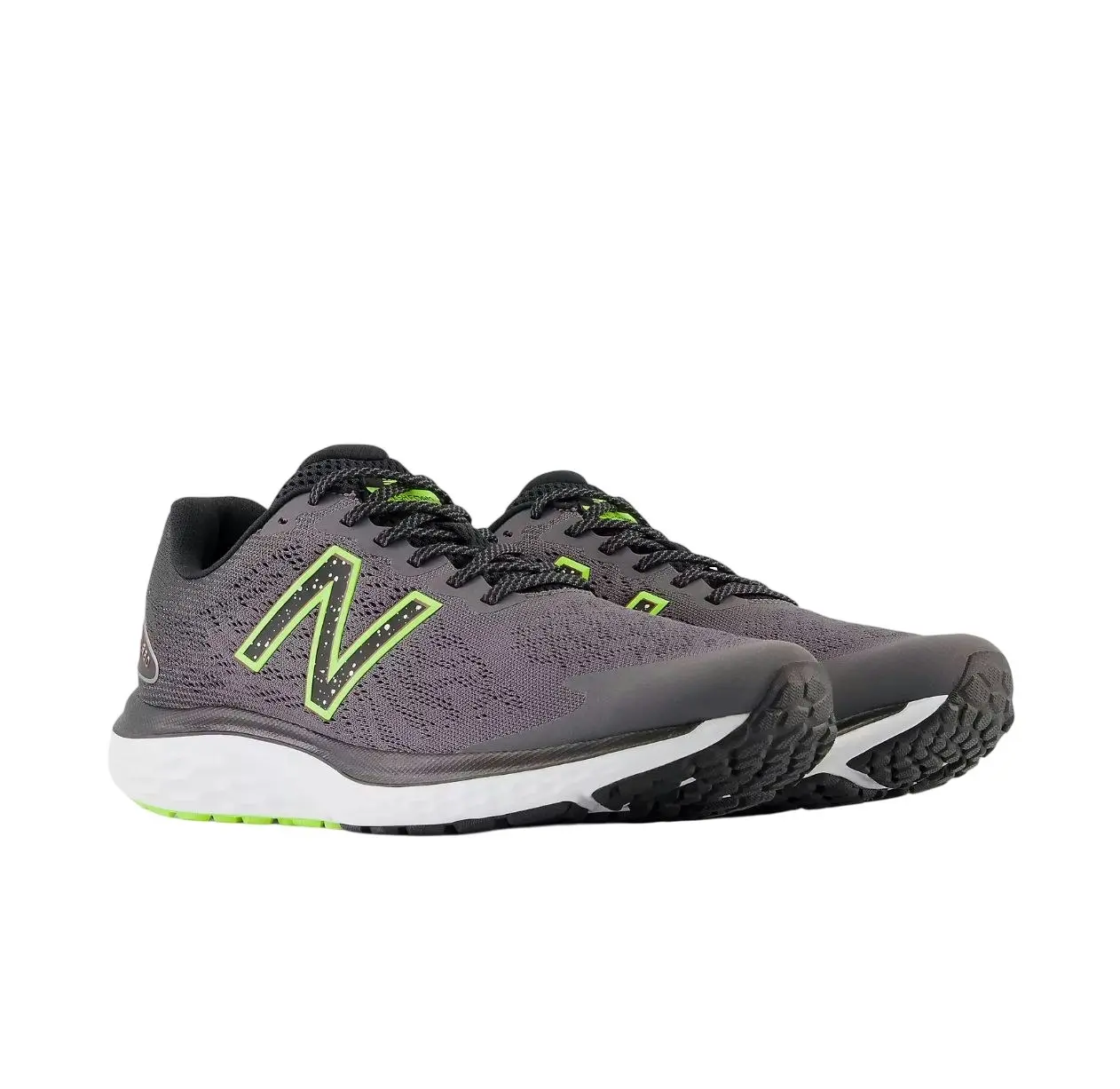 Mens New Balance Fresh Foam 680 Magnet Athletic Running Shoes