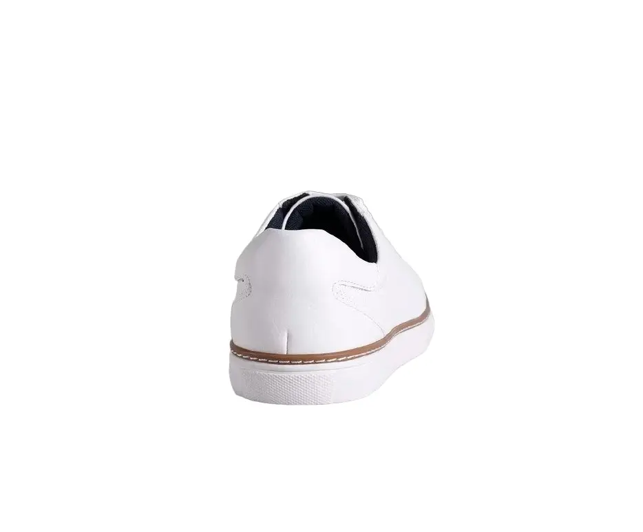 Mens Jm Quincy Julius Marlow White Casual Everyday Shoes