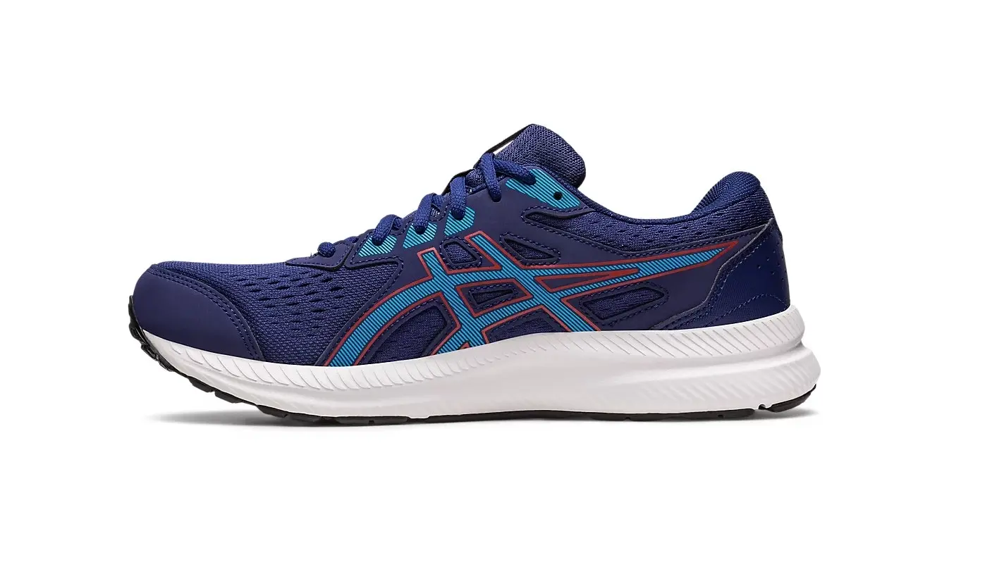 Mens Asics Gel-Contend 8 Indigo Blue/Island Blue Athletic Running Shoes