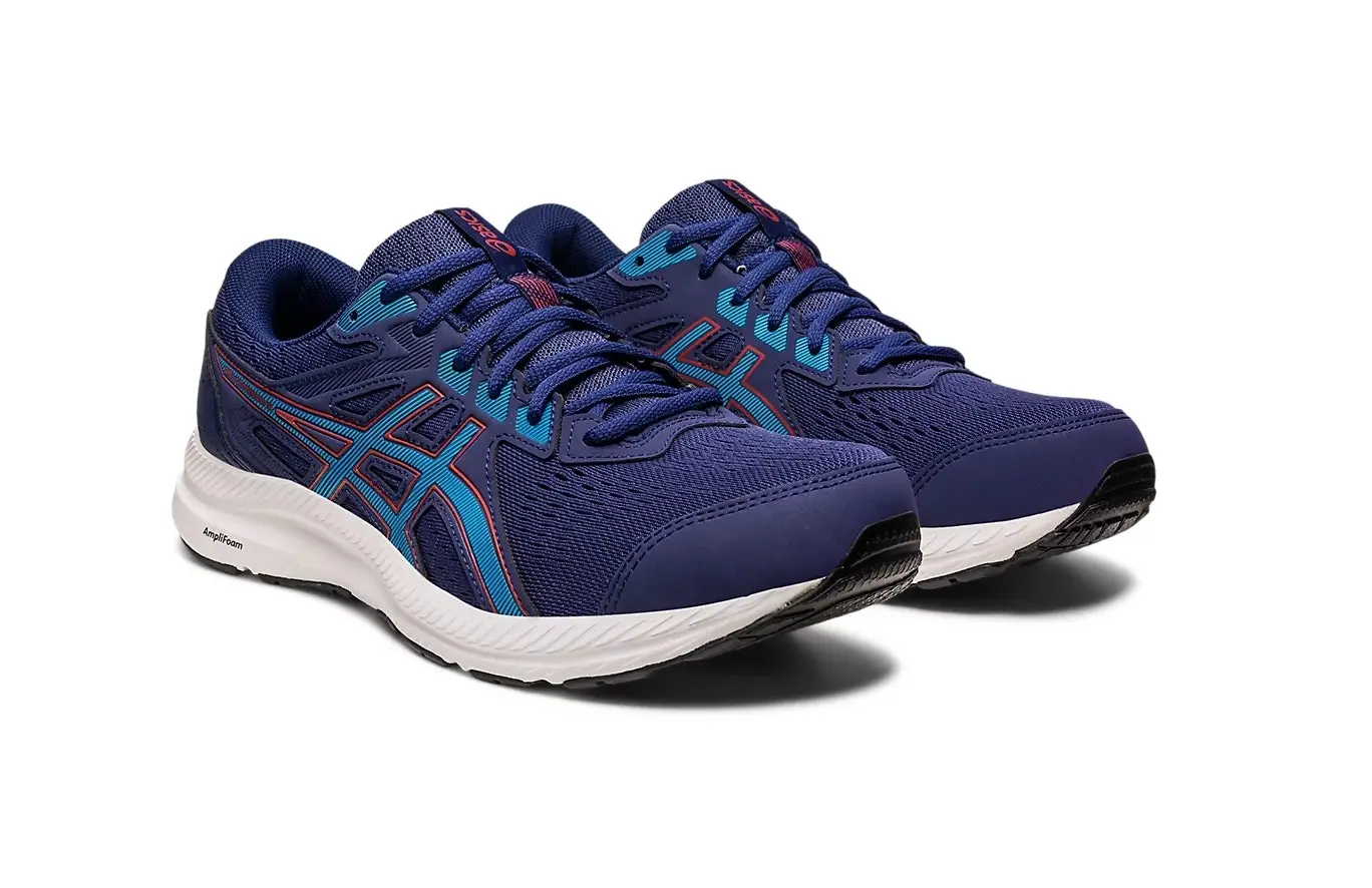 Mens Asics Gel-Contend 8 Indigo Blue/Island Blue Athletic Running Shoes