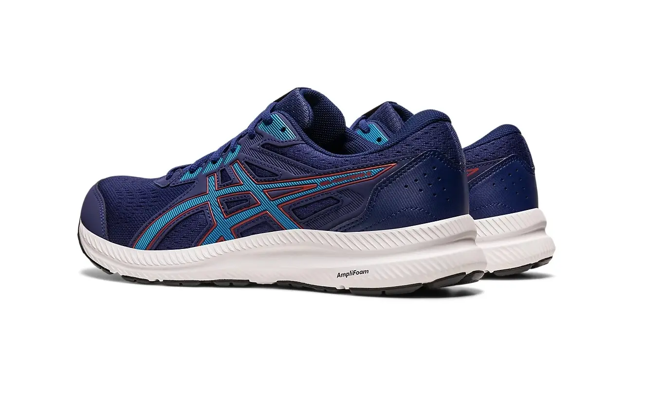 Mens Asics Gel-Contend 8 Indigo Blue/Island Blue Athletic Running Shoes