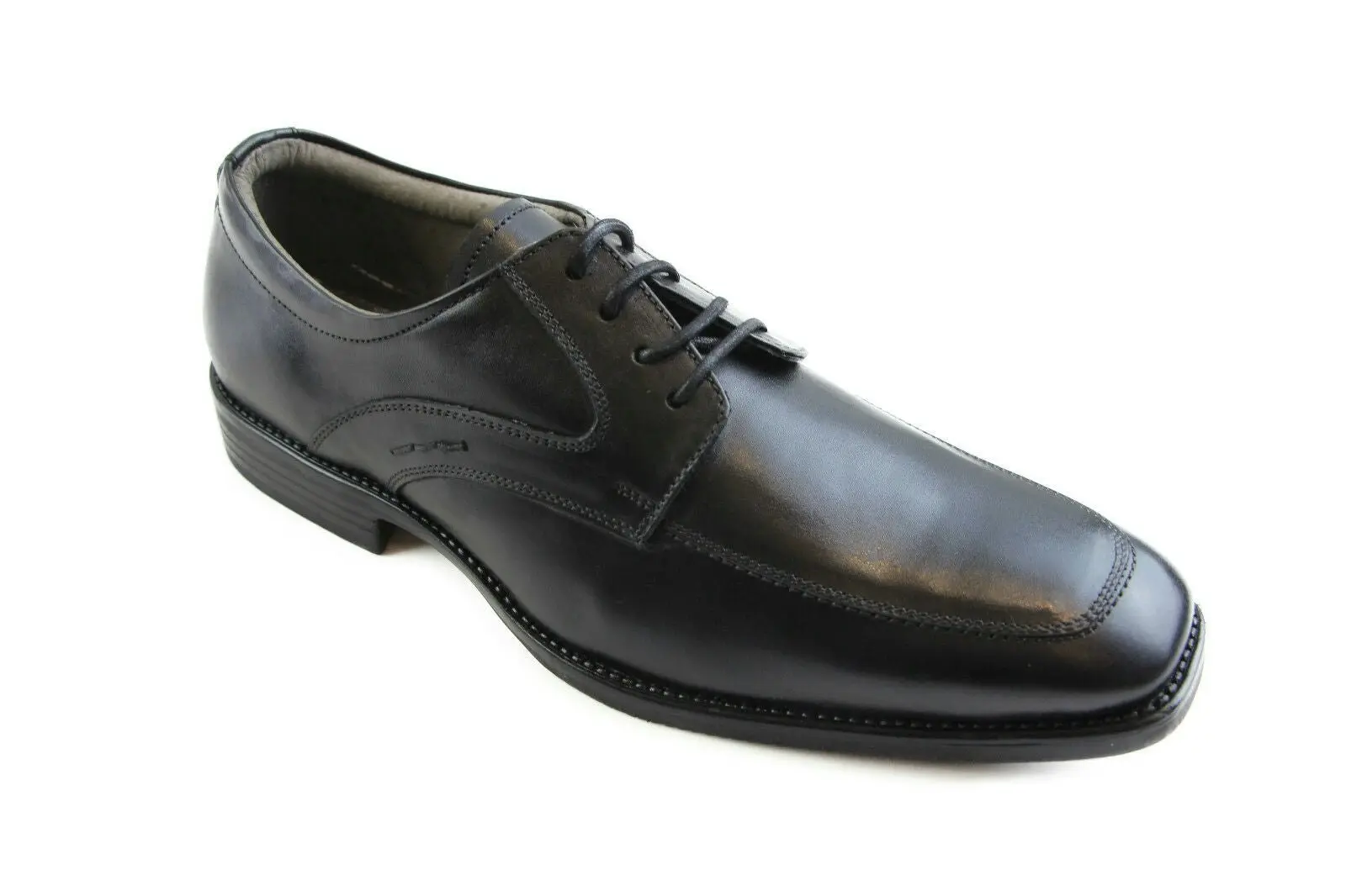 Mens Julius Marlow Lynx Mens Black Brown Leather Work Lace Up Dress Shoes