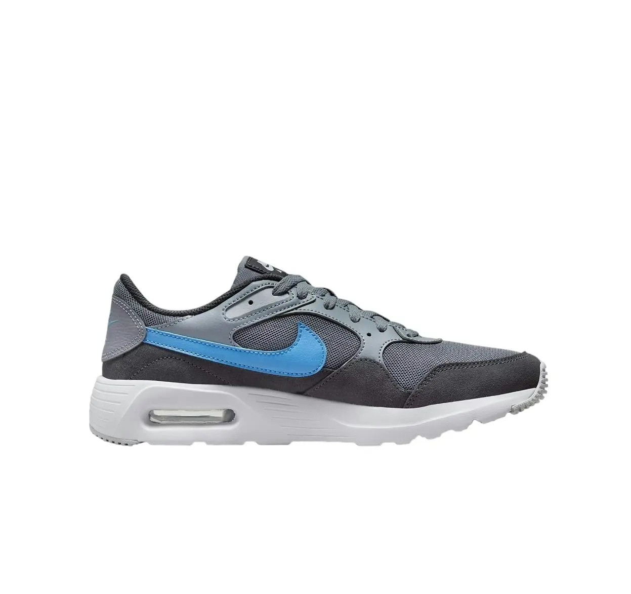 Mens Nike Air Max Sc Grey/ Blue Athletic Shoes