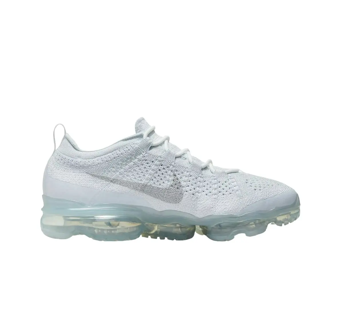 Mens Nike Air Vapormax Flyknit Next Nature Pure Platinum Athletic Shoes