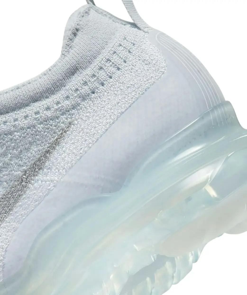 Mens Nike Air Vapormax Flyknit Next Nature Pure Platinum Athletic Shoes