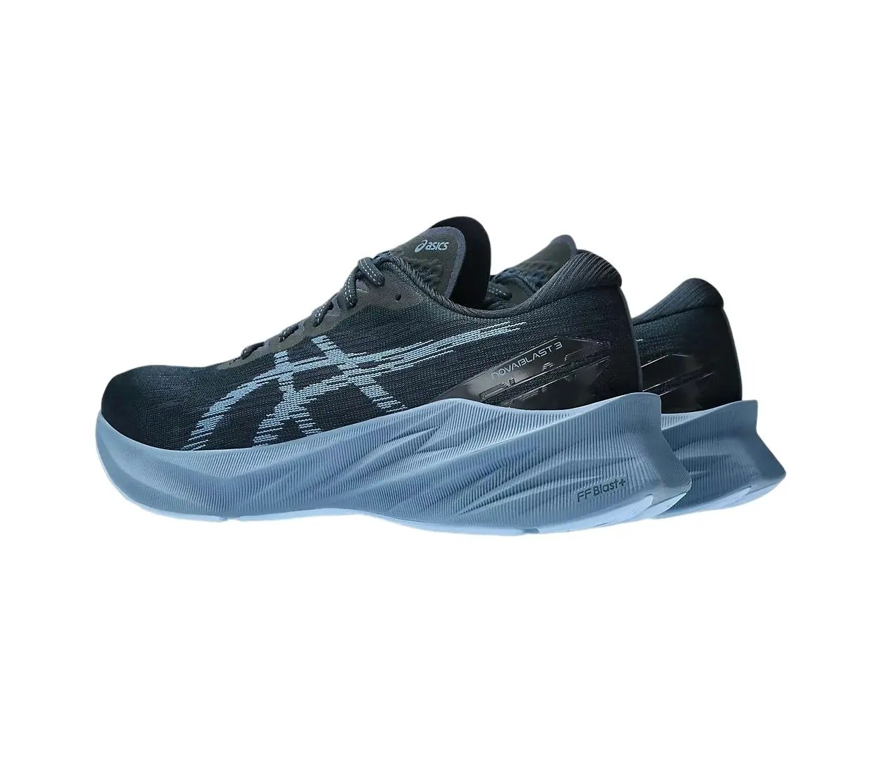 Mens Asics Novablast 3 French Blue/Storm Blue Atheltic Running Shoes