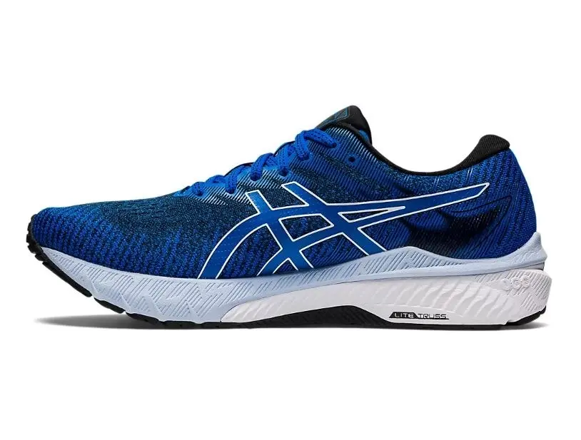 Mens Asics Gt-2000 10 Electric Blue/White Athletic Running Shoes